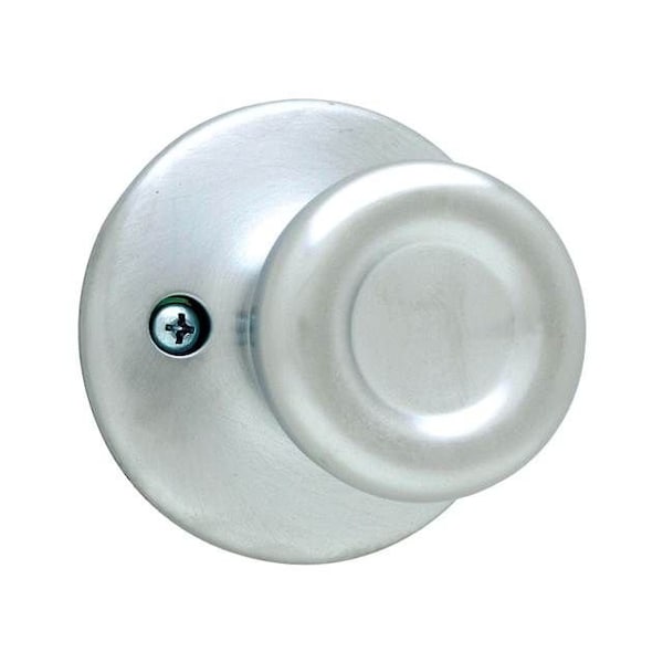Kwikset Tylo Knob Half Dummy with New Chassis Satin Chrome Finish 488T-26D - main